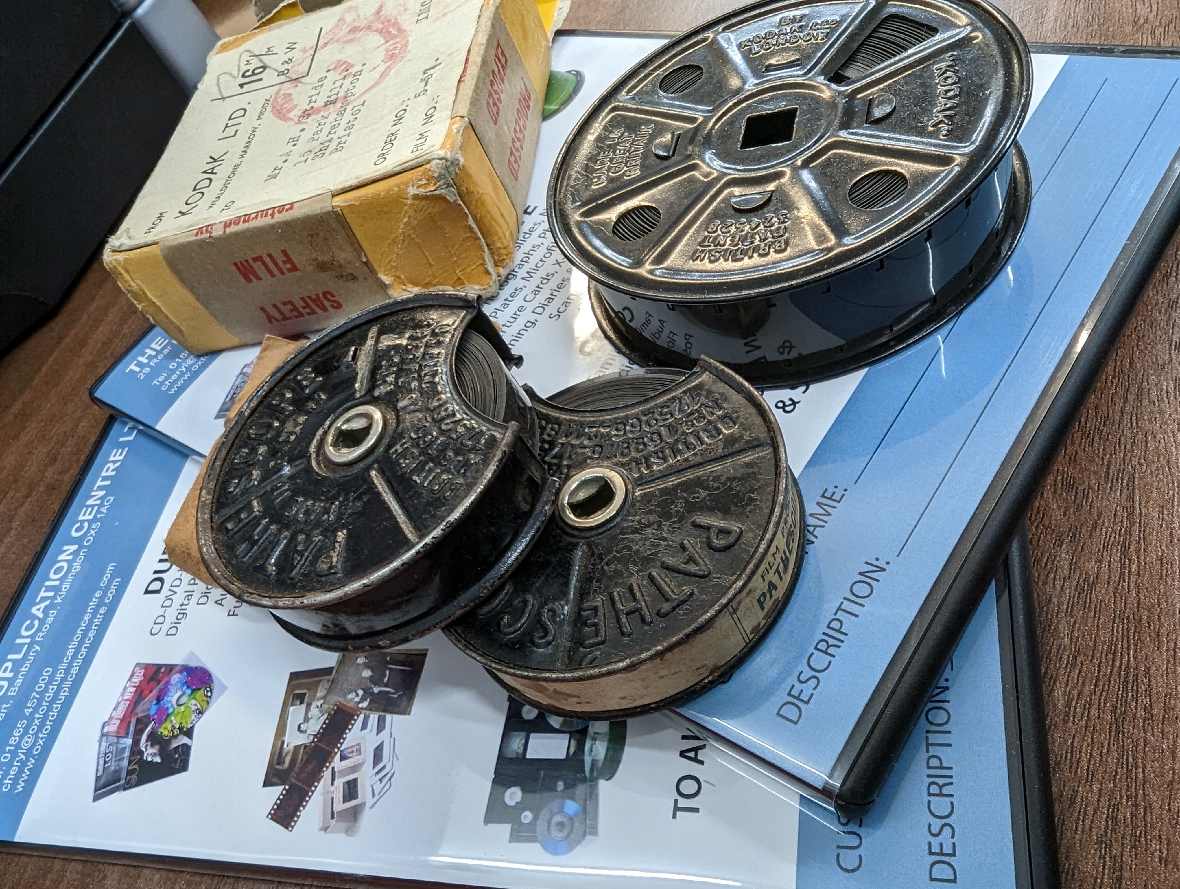 Cine and motion film digitisation Oxford UK